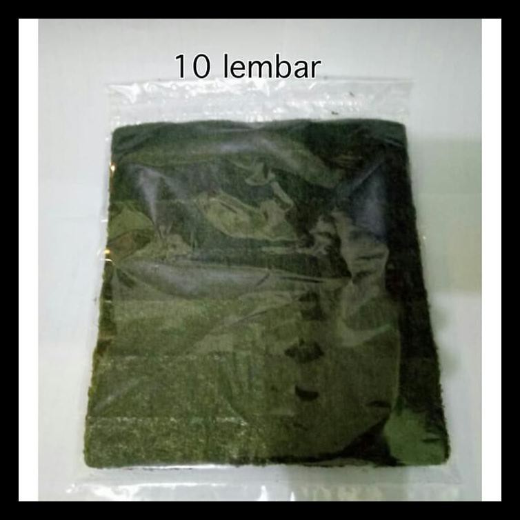 

Murah Sushi Nori Takaokaya. Lembaran Rumput Laut Roasted Seaweed Hemat
