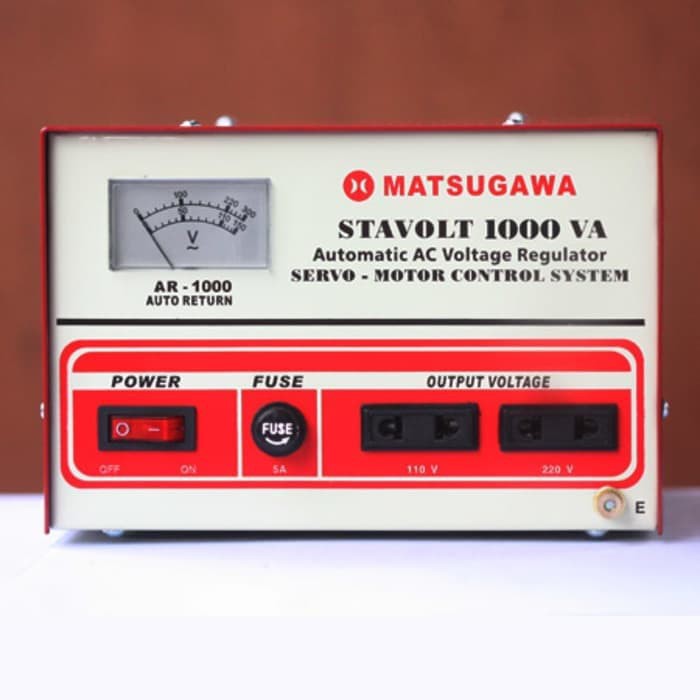 Matsugawa Stavolt 1000VA AC Voltage Stabilizer Servo