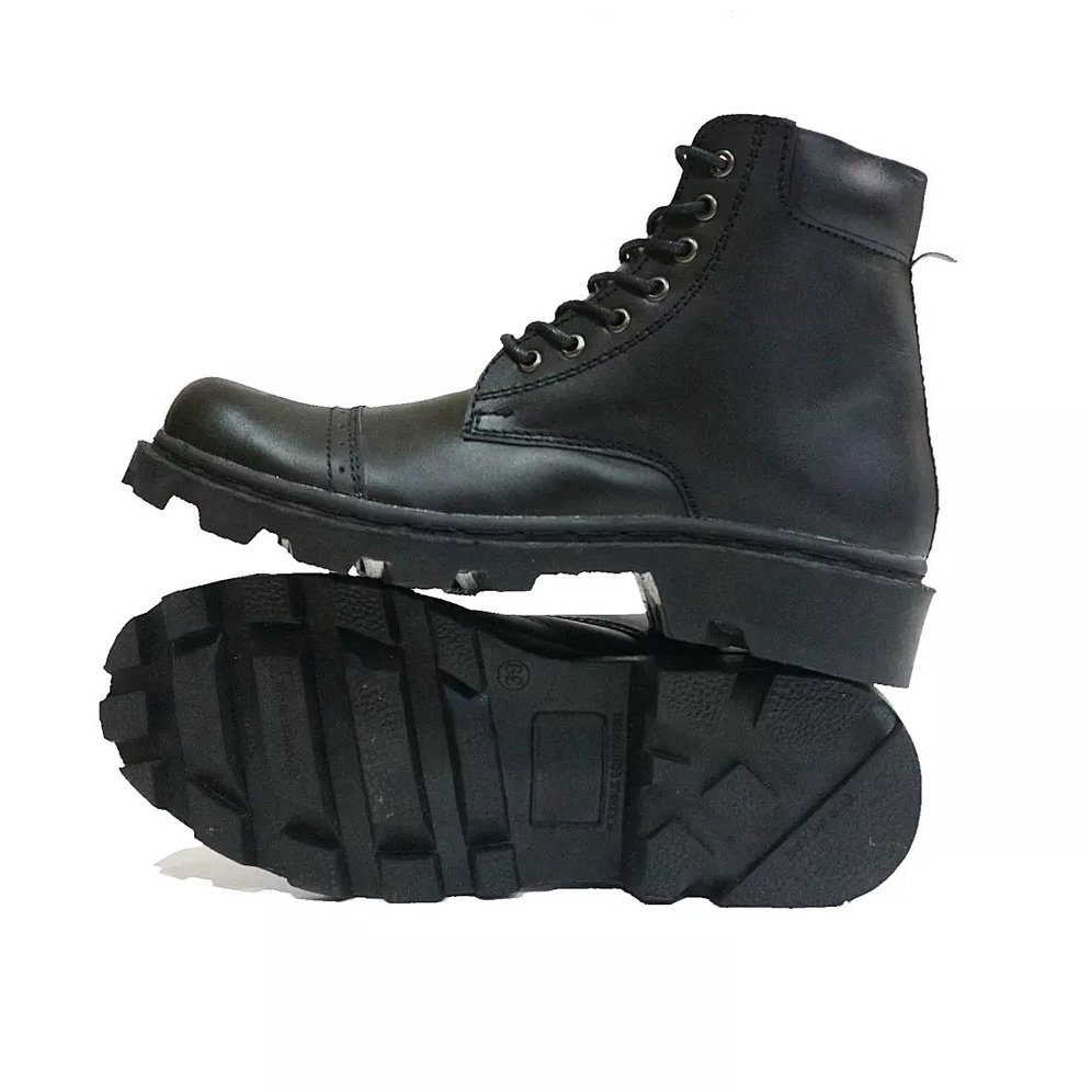 Sepatu Boots Pria Safety Kulit Asli Tm02 Series