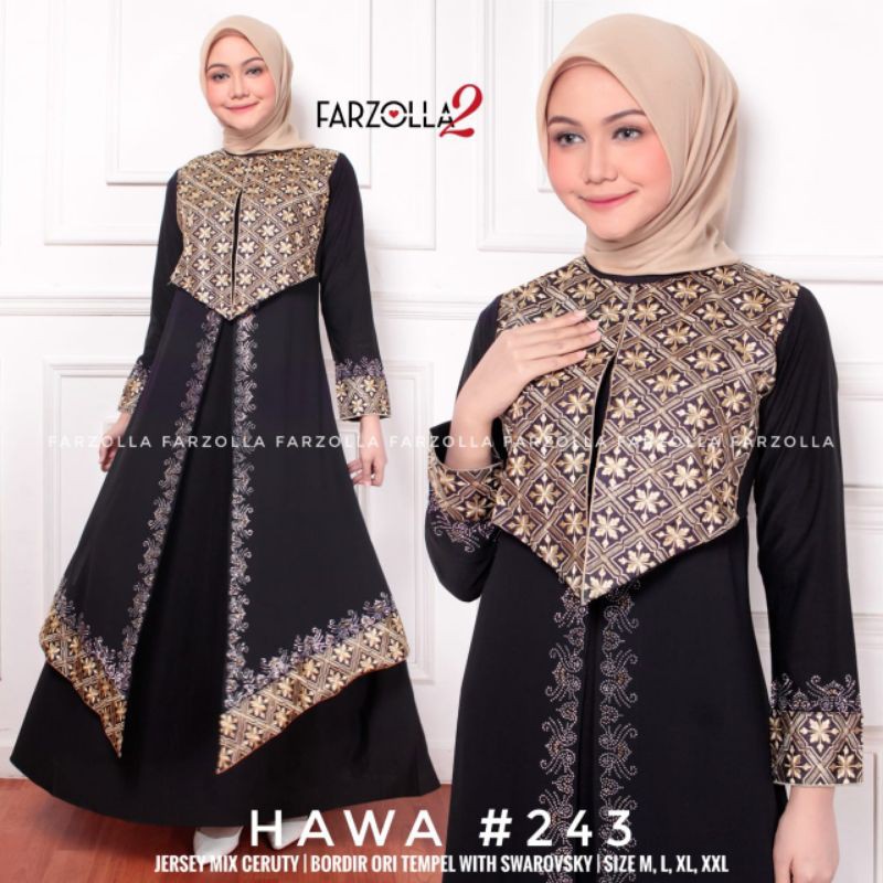 hawa 243 dress turkey abaya gamis