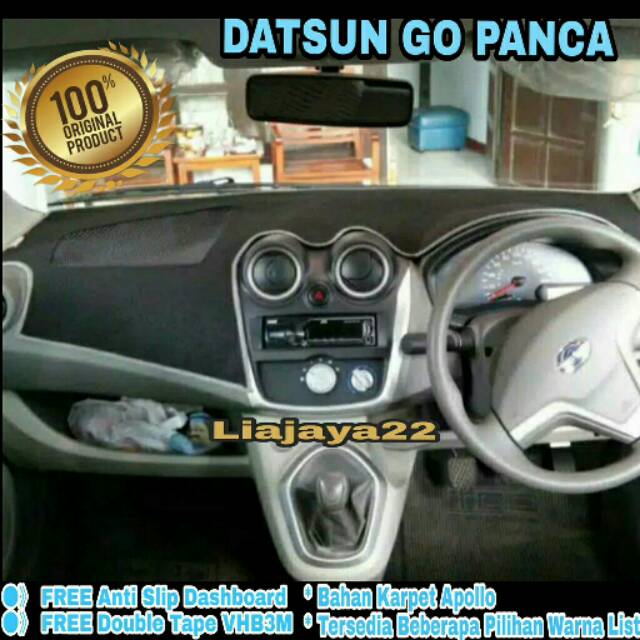 Cover Dashboard Datsun Go Panca Dan Go+ Panca + Antislip