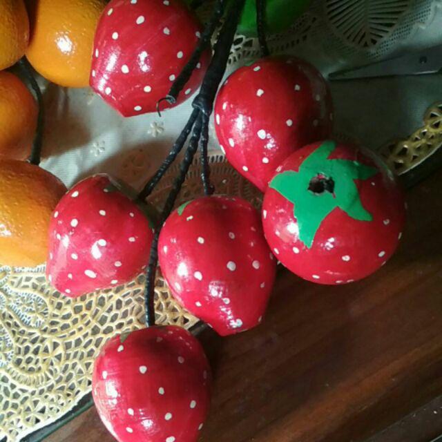 Artificial Fruits / Buah Palsu, Hiasan Dinding Aneka Buah Mirip Aslinya, Isi 6