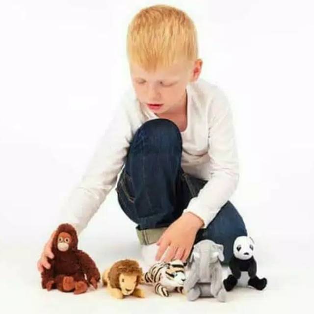 Boneka hewan ikea Djungleskoks