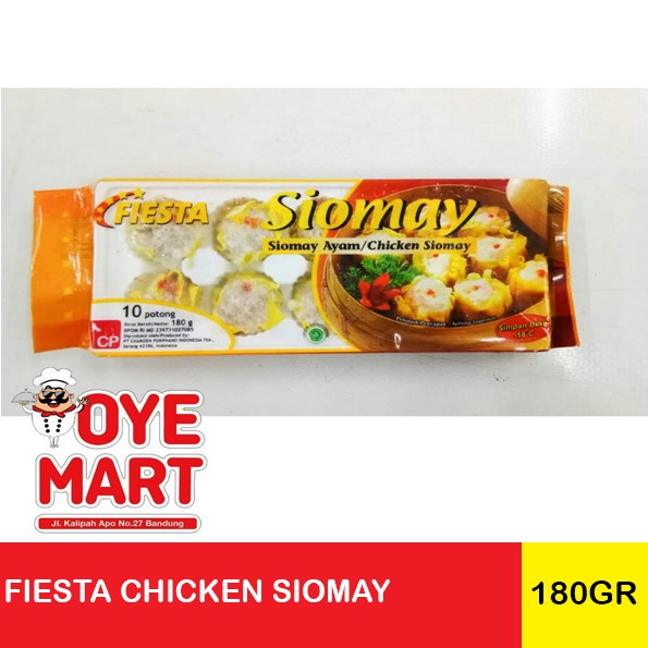 FIESTA CHICKEN SIOMAY 180GR SIOMAY AYAM