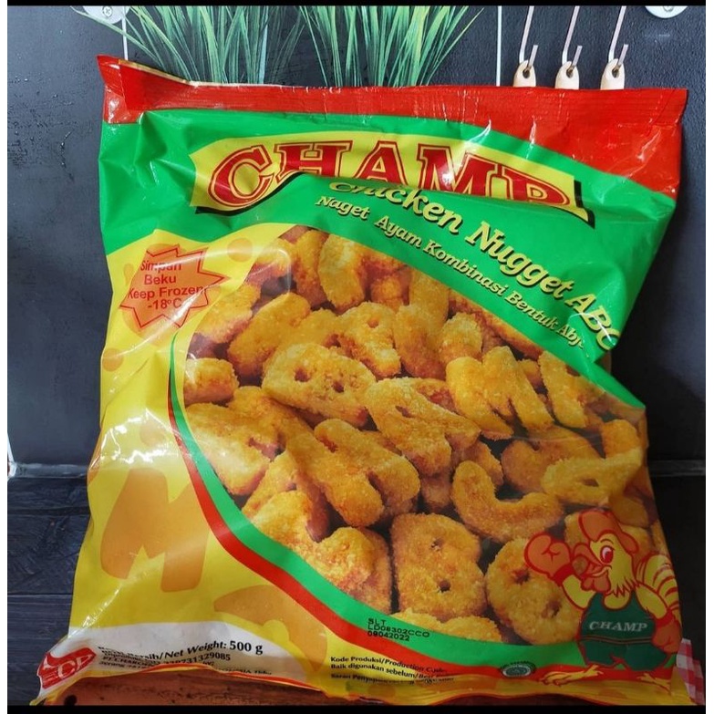 

Champ nugget abc 500gr only semarang via gosend