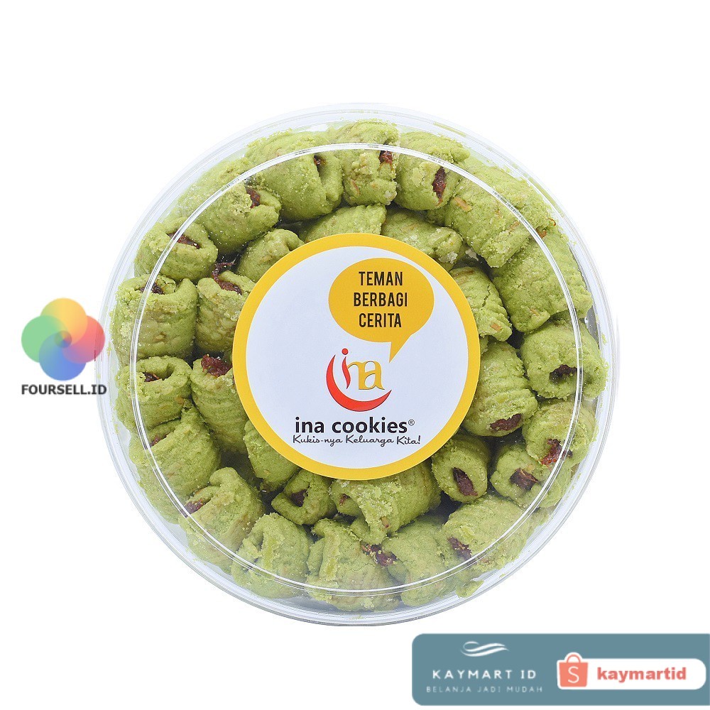 

Ina Cookies - Nastar GreenTea Reguler Ina Cookies Kue Kering Oleh Oleh Bandung