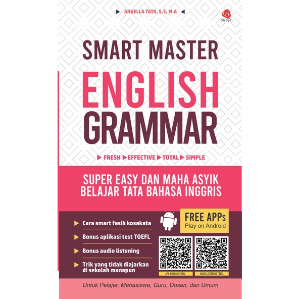 Buku Bahasa Inggris Grammar Smart Master English Grammar dan Tenses Scritto Books-1