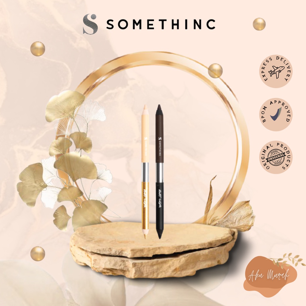 ✨ AKU MURAH ✨ SOMETHINC Velvet Sugar Dual Gel Eyeliner // EYELINER Dual gel SOmethinc