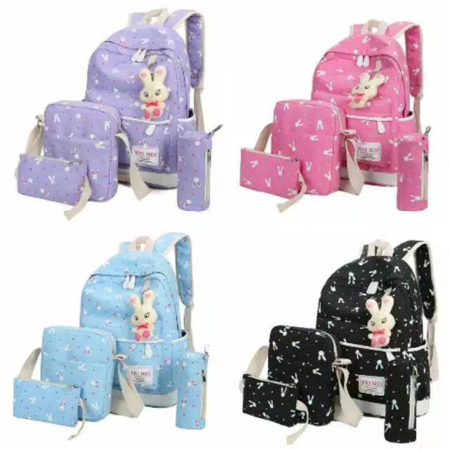 

TAS BERANAK ZIYA PLAYBOY + TEMPAT PENSIL BISA DI GANTI