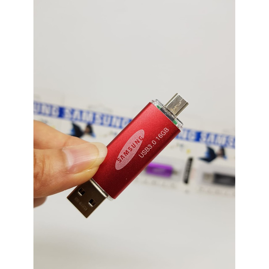Super Sale OTG Samsung 16GB OTG Flashdisk 16GB Flash Drive OTG 16GB Micro USB 3.0