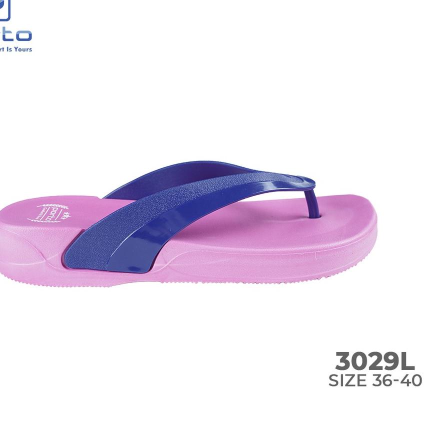 ☀ Porto - Sandal Wanita Sandal Jepit Casual Santai Sandal Rumah Karet Terbaru 3029L ✱