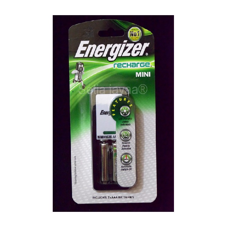 charger ENERGIZER  cas baterai energizer include baterai AAA 2pcs