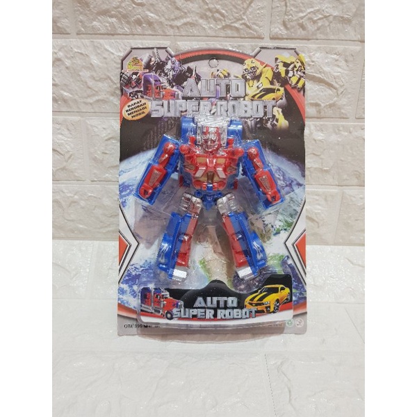 Mainan Robot Transformer Optimus Prime