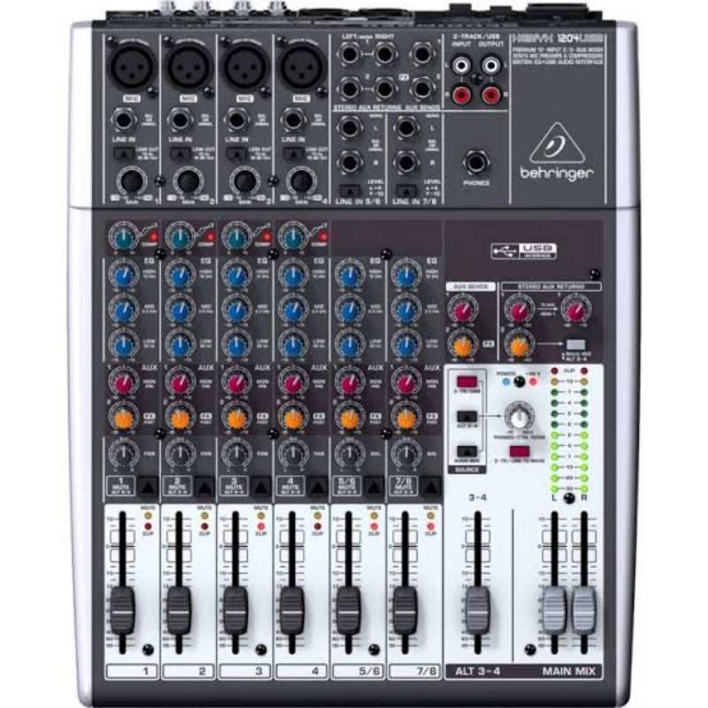 BEHRINGER XENYX X1204USB MIXER AUDIO X1204 USB