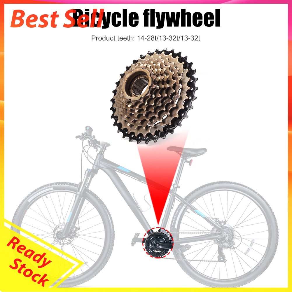 14-28T 13-32T 7 8 9 Speed Mountain Bicycle Bike Freewheel Cassette Sprocket