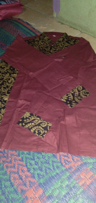 Terhitz Kemeja Panjang Pria Cowok Gatlemen Cowok Biru Navy Dongker Polos Formal Kantor Murah