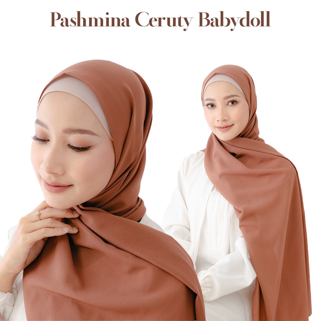 JILBAB PASHMINA CERUTY BABYDOLL PART 1