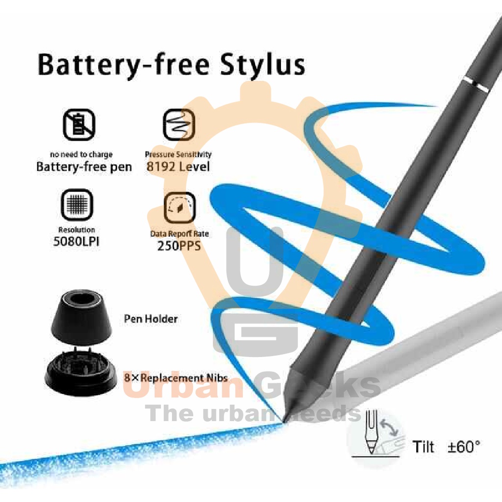 Digital Drawing Pen Stylus for VK640 VK1200 VK1060 PRO P05 VEIKK P005