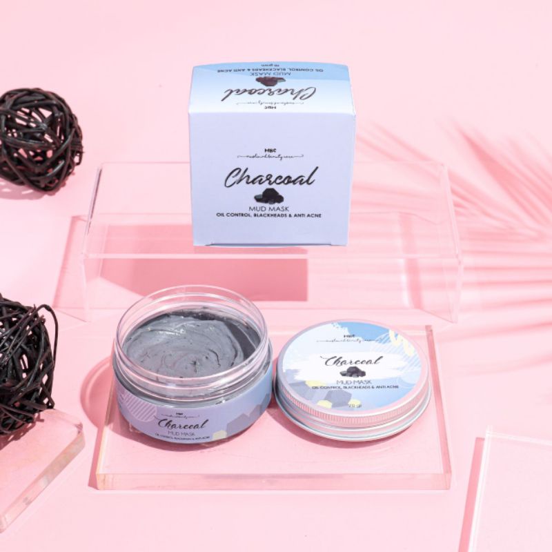 [Free Gift] MBC Mudmask Charcoal || Mudmask || Masker Lumpur || Masker Charcoal