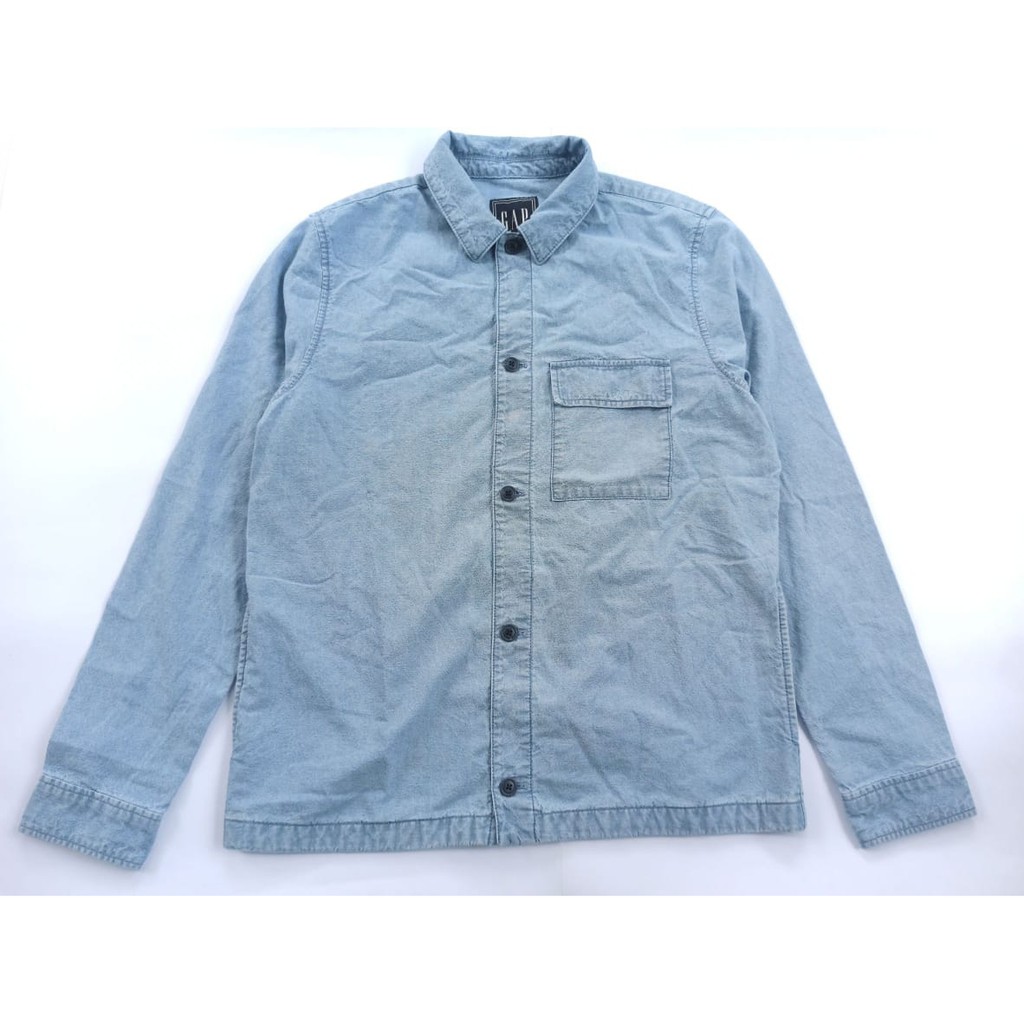 Jaket Jeans Pria Branded GAP / Jaket Denim Pria Branded.. Original no tipu