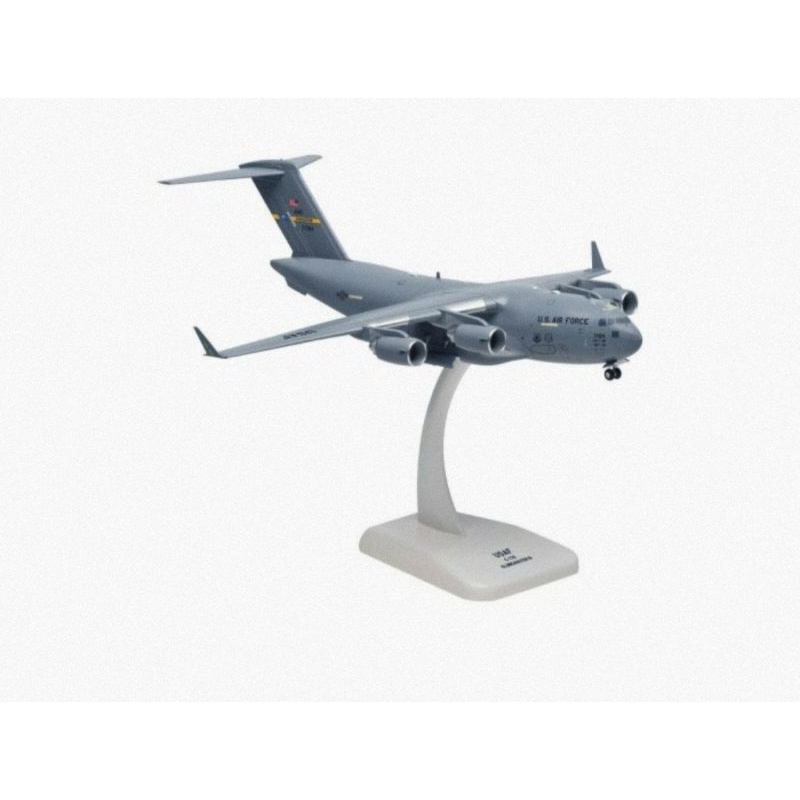 Miniatur Diecast Pesawat USAF Boeing C-17 Globemaster Hogan Wings Skala 1/200