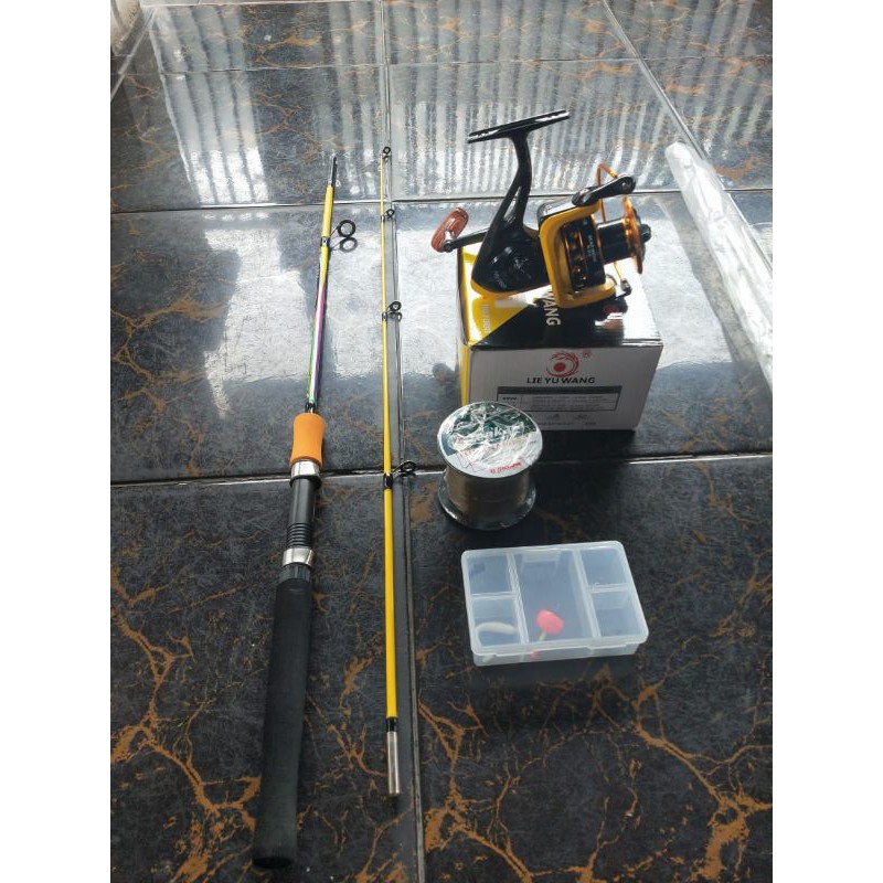 pancing Laut 1 set katrol 7000
