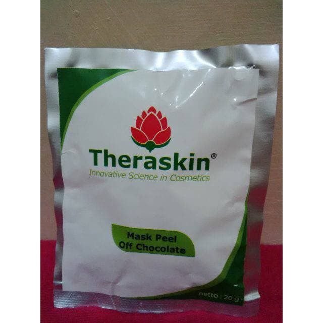 Theraskin Mask Peel Off Chocolate / Masker Chocolate