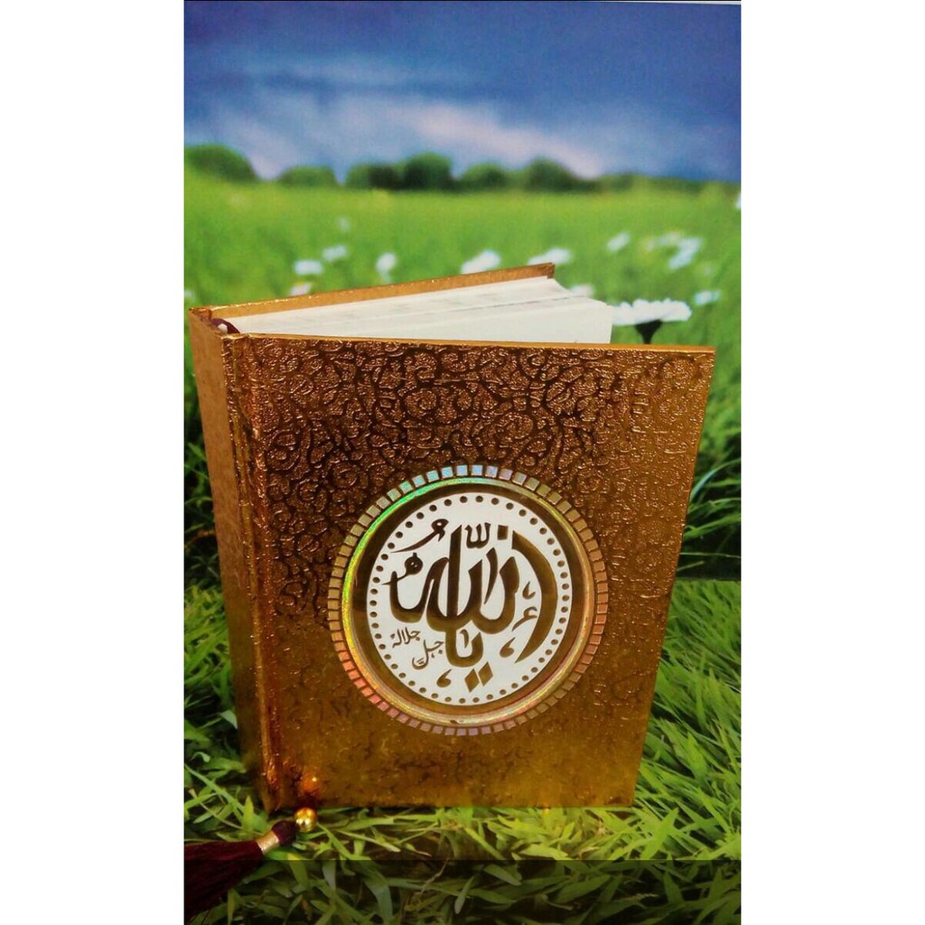 Buku Yasin Majmu Syarif HardCover Emas 496 Halaman Mate Paper