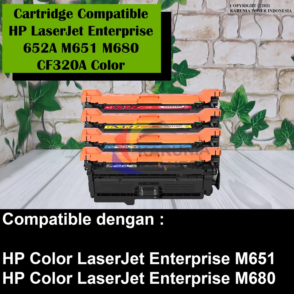 Cartridge CMP HP Enterprise 652A M651dn M651n M651xh M680dn M680f CF320A CF321A CF322A CF323A