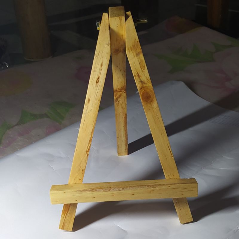 Easel 30x25 30x30 Tatakan Lukisan Foto dll