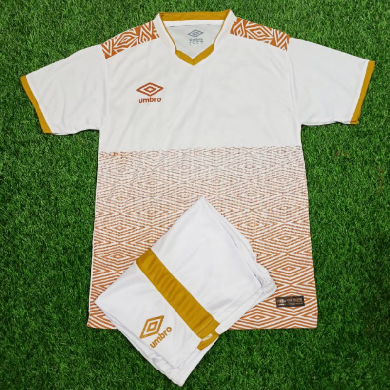 UMBRO JERSEY STELAN JERSEY FUTSAL BOLA UMBRO CLASSIC WHITE GOLD PUTIH PSM MAKASSAR 2021 2022