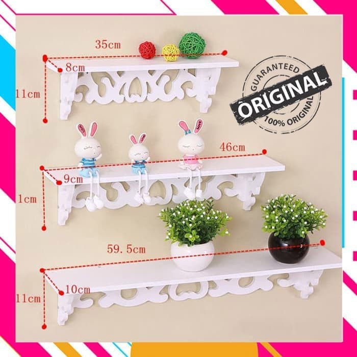 RAK GANTUNG DINDING - AMBALAN MURAH VINTAGE - RAK DINDING VINTAGE UNIK RAK KAYU DEKORASI DINDING