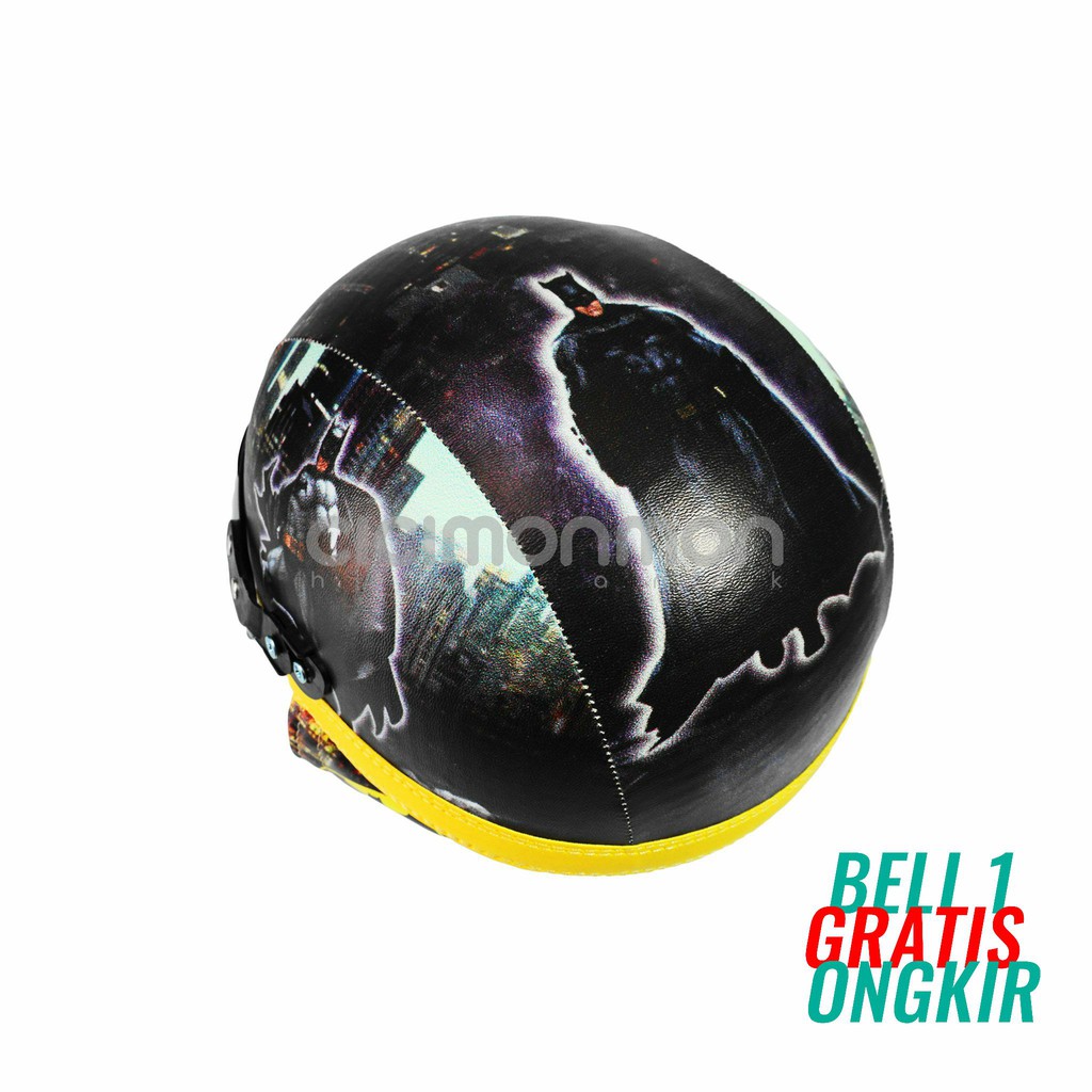 SPECIAL Helm Anak Retro Karakter Batman