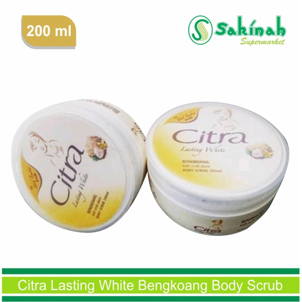 Citra Lasting White Bengkoang Body Scrub 200Ml