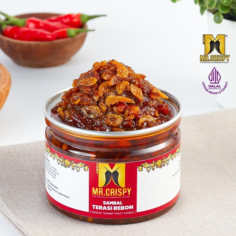 

New! Sambal Terasi Rebon/ Sambel Mr.Crispy