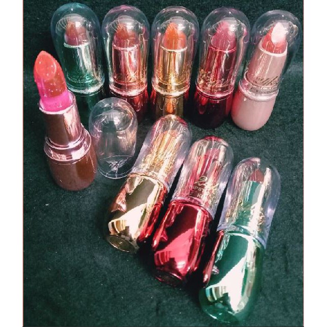 [PER 6 PCS] LIPSTICK / LIPSTIK KISS BEAUTY GOLD 24K NO.35822-03