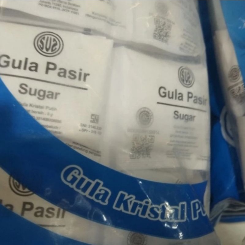 

Gula Kristal Putih Sachet Hotel Cafe/Gula Pasir 8 gram 100 pcs