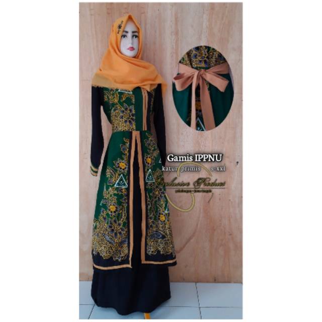 gamis wanita gamis santriwatri gamis santri gamis nu gamis ippnu nahdlatul ulama ipnu ippnu keren