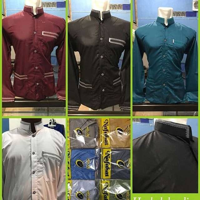 baju koko/takwa haibah bordir/habaib