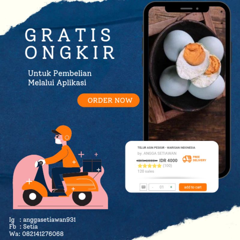 

TELUR ASIN PESISIR - WARISAN INDONESIA