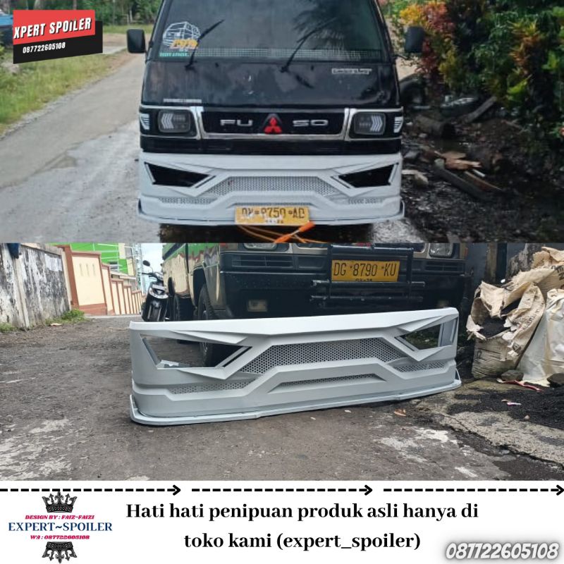 Bemper L300 Depan Model Sigra Plus Winglet Poxy