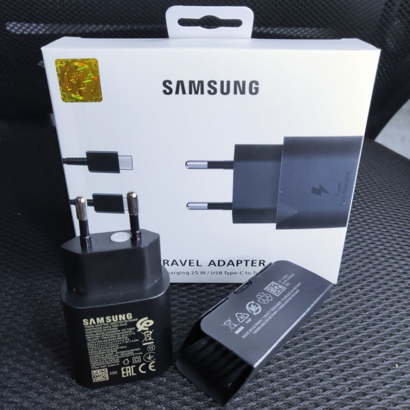 Charger Samsung 25W Original 100% Fast Charging USB C to USB C