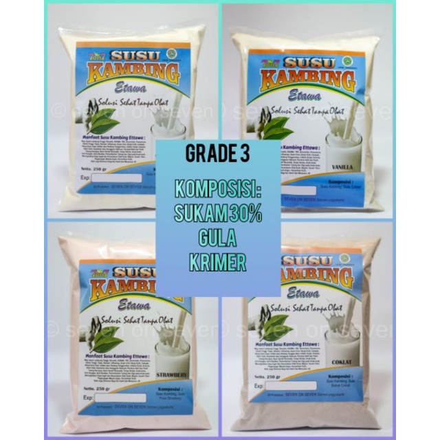 

{Grade 3} Susu kambing etawa 7on7