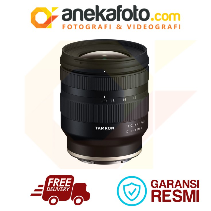 Tamron Lens 11-20mm F/2.8 Di III- A RXD for Sony E mount Aps-c