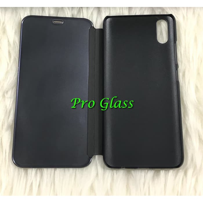 VIVO V11 PRO Clear View Mirror Standing Flip Cover Case Premium