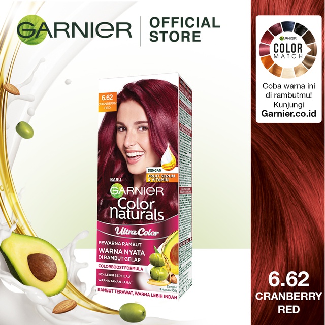 Garnier Color Naturals Hair Color 6 62 Cranberry Red 