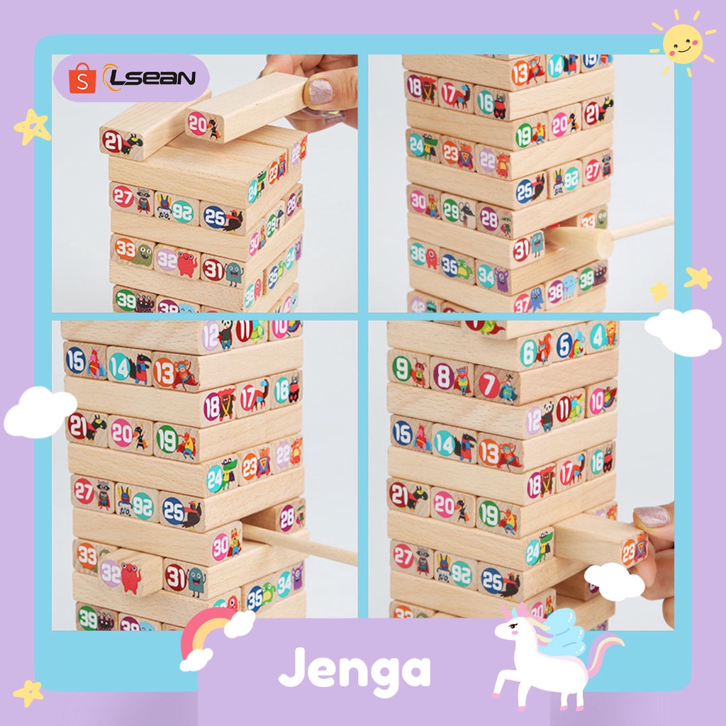 MAINAN STACKING BALANCING GAME/ MAINAN MOTORIK ANAK