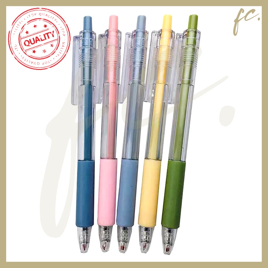 

Pen Cetek Gel Hitam / Pulpen Mekanik Tinta / Transparan Muji Mirip Sarasa Impor Miniso Harga Grosir Ready COD