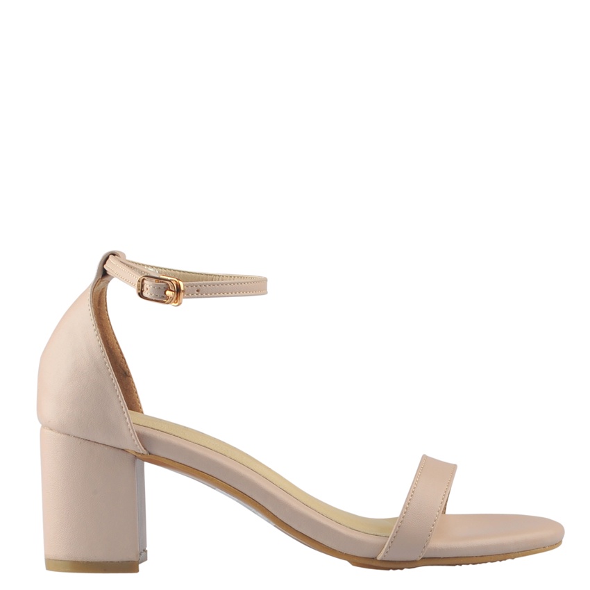 AMANTE Aira Vegan Leather Sandal Wanita Heels