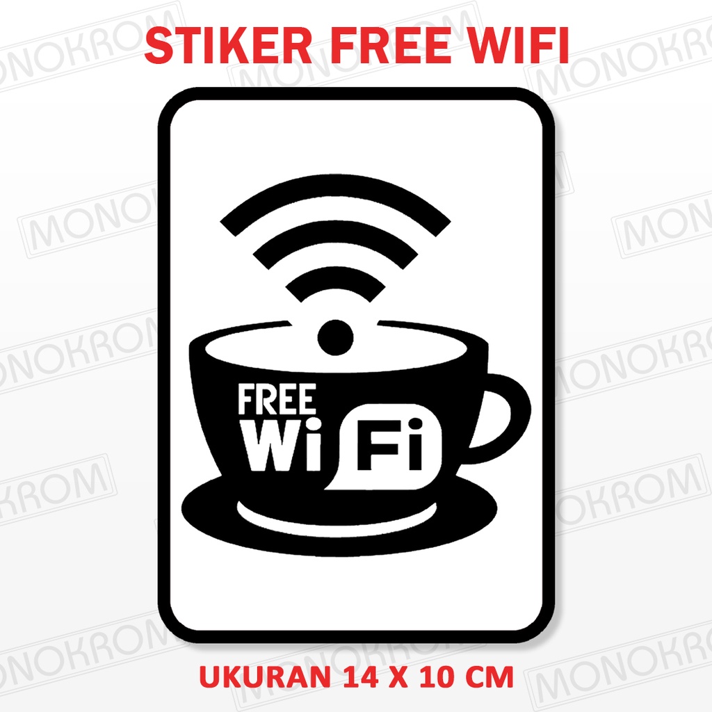 

Stiker Free Wifi